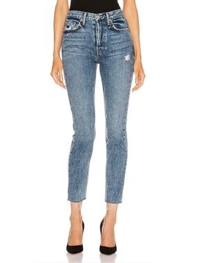 GRLFRND Karolina Jeans – Almost Gone Wash – Size 25